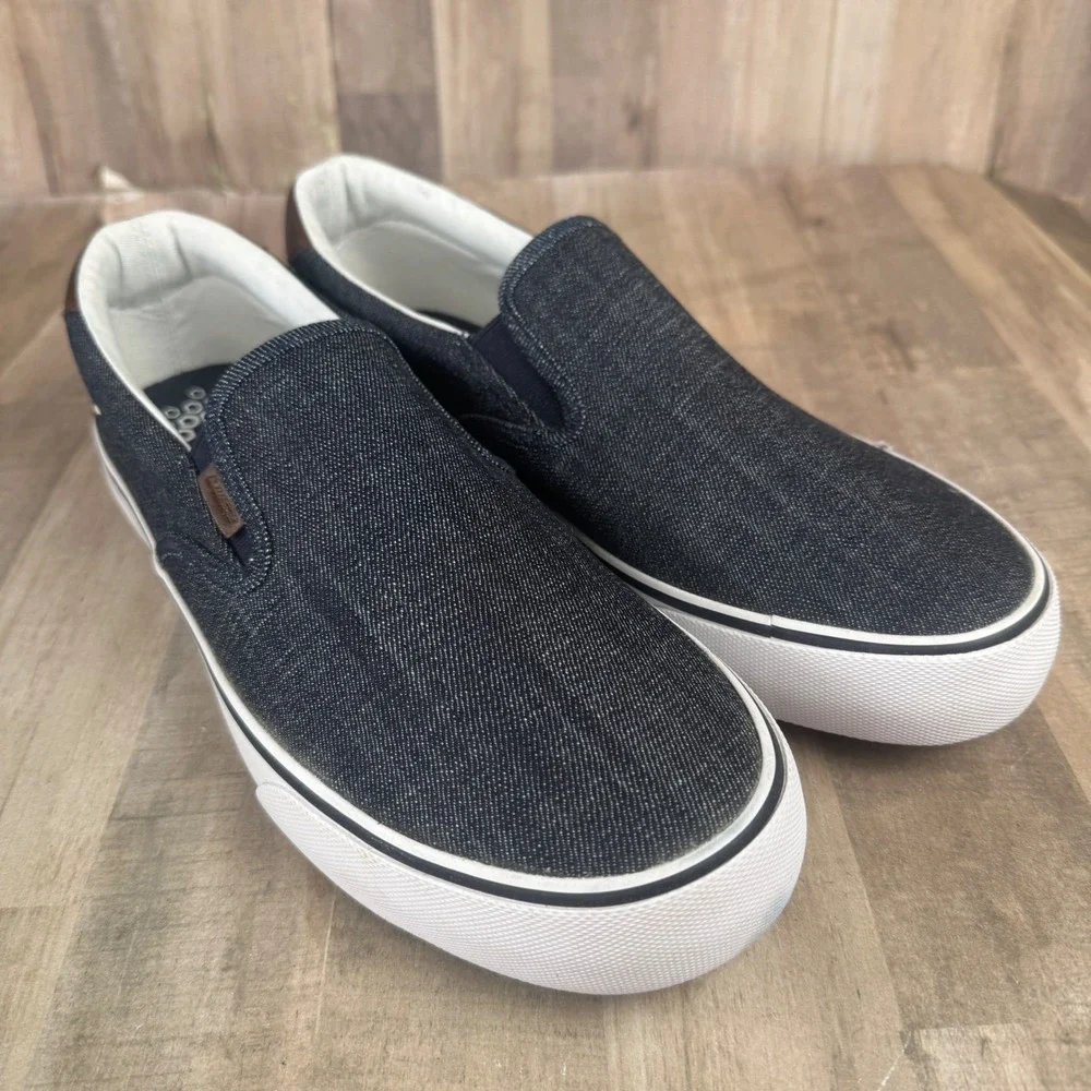 NEW Lugz Men's 10 Blue Bandit Slip On With Box